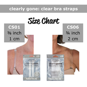 Clearly Gone: disappearing bra straps