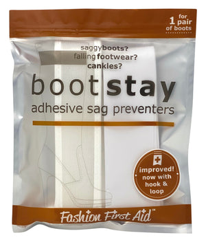 Boot Stay 3.0: adhesive sag preventers