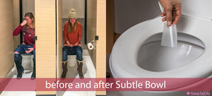 Subtle Bowl: toilet odor tamers