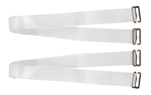 Clearly Gone- Clear wide bra straps 20mm