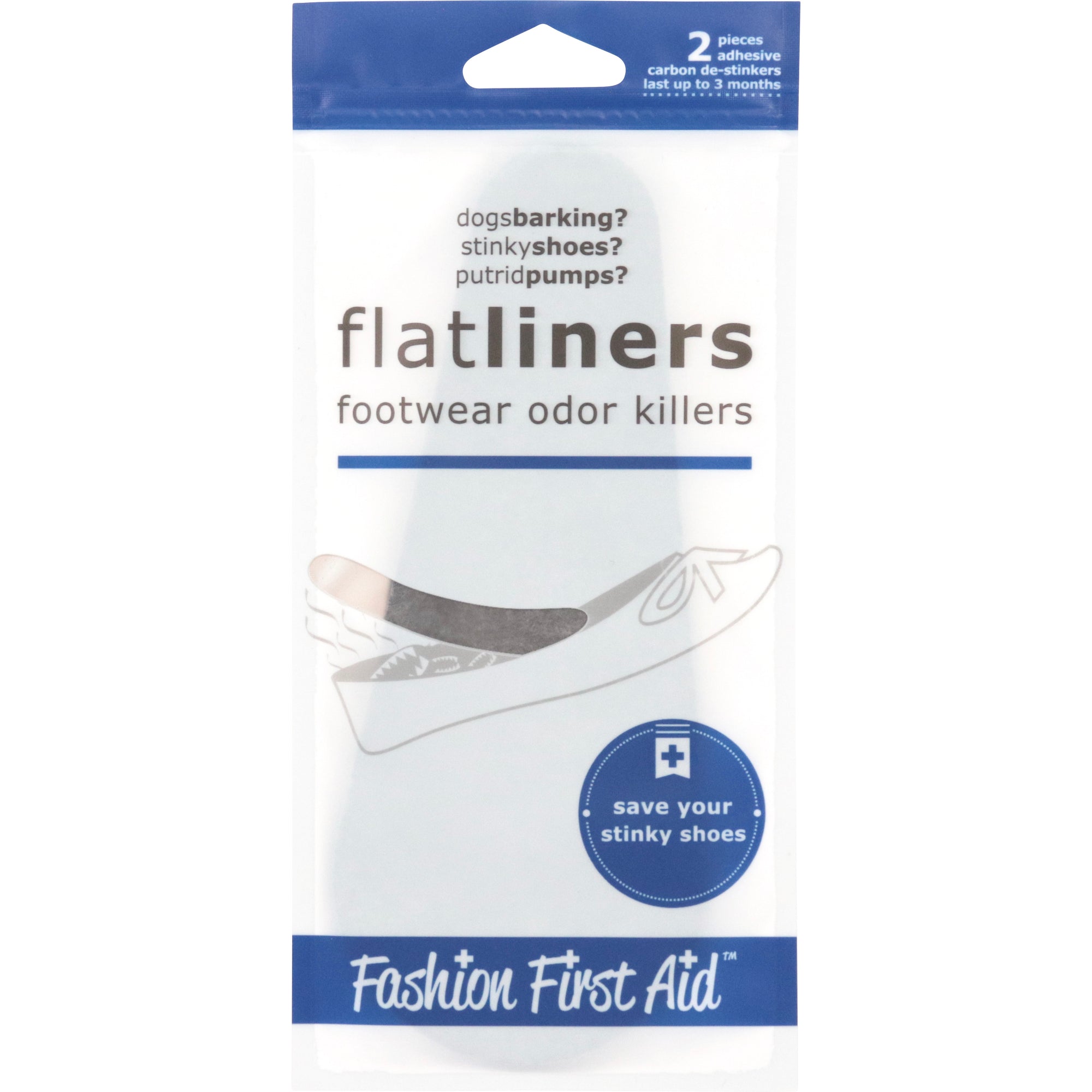 Flatliners- shoe deodorizers for fresh smelling shoes