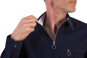 White Collar Grime- prevent collar stains and stop scratchy fabric