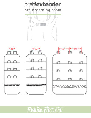 Brah Extender- Bra Extender for bra breathing room