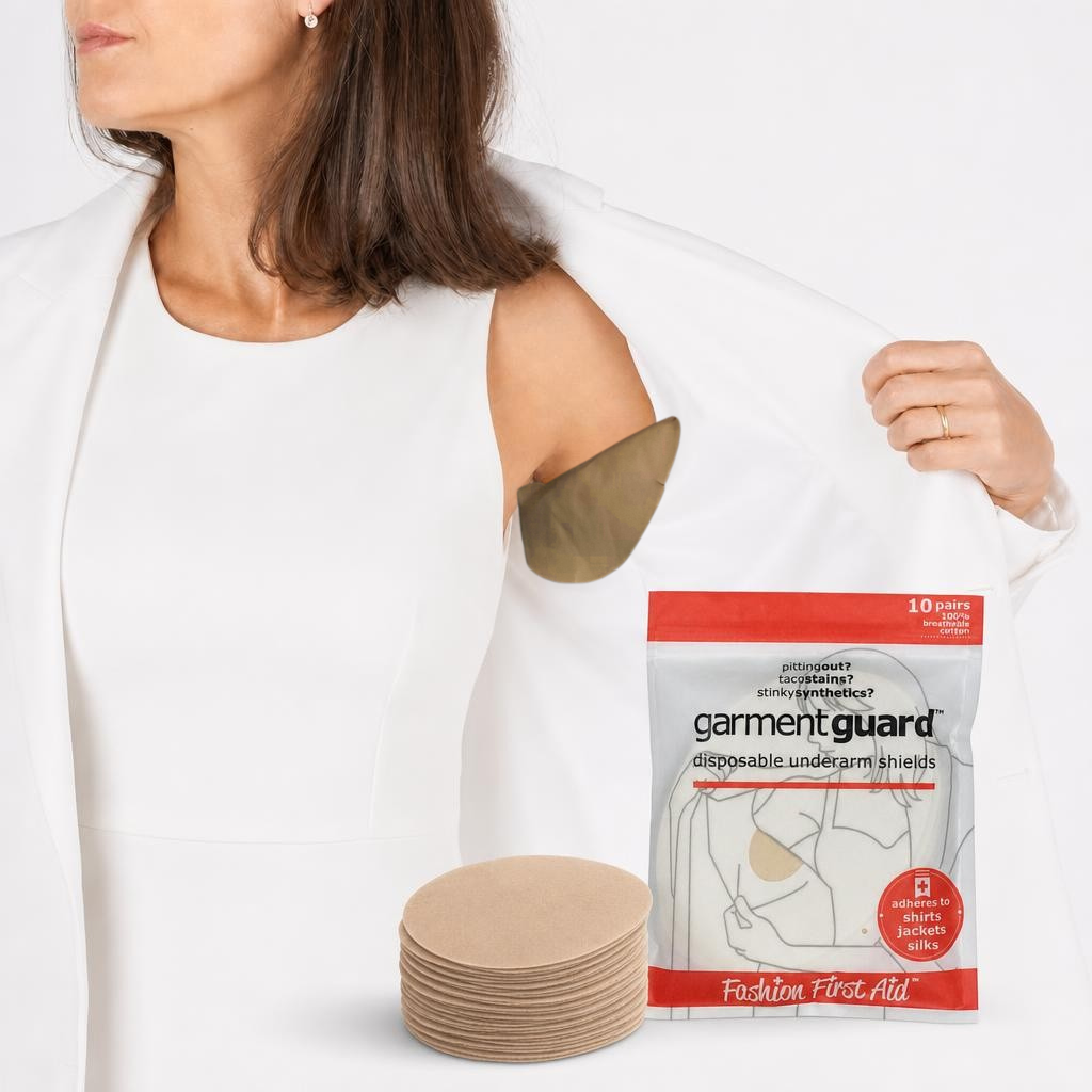 Garment Guard adhesive cotton underarm sweat pads