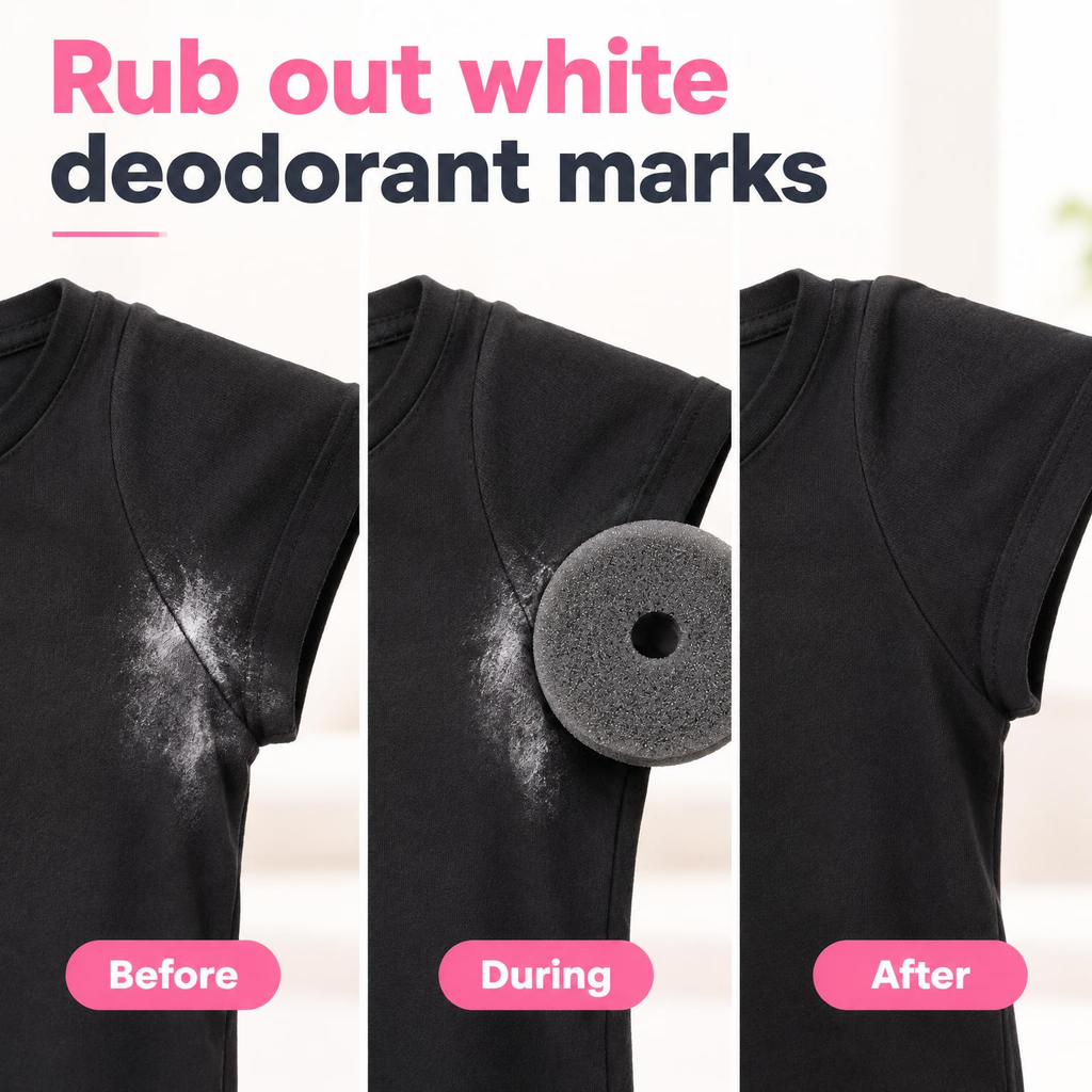 Skid Out Dry Deodorant, Toothpaste, Makeup Remover Sponges for Clothes