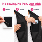 Pocksie: Stick On Adhesive Pockets