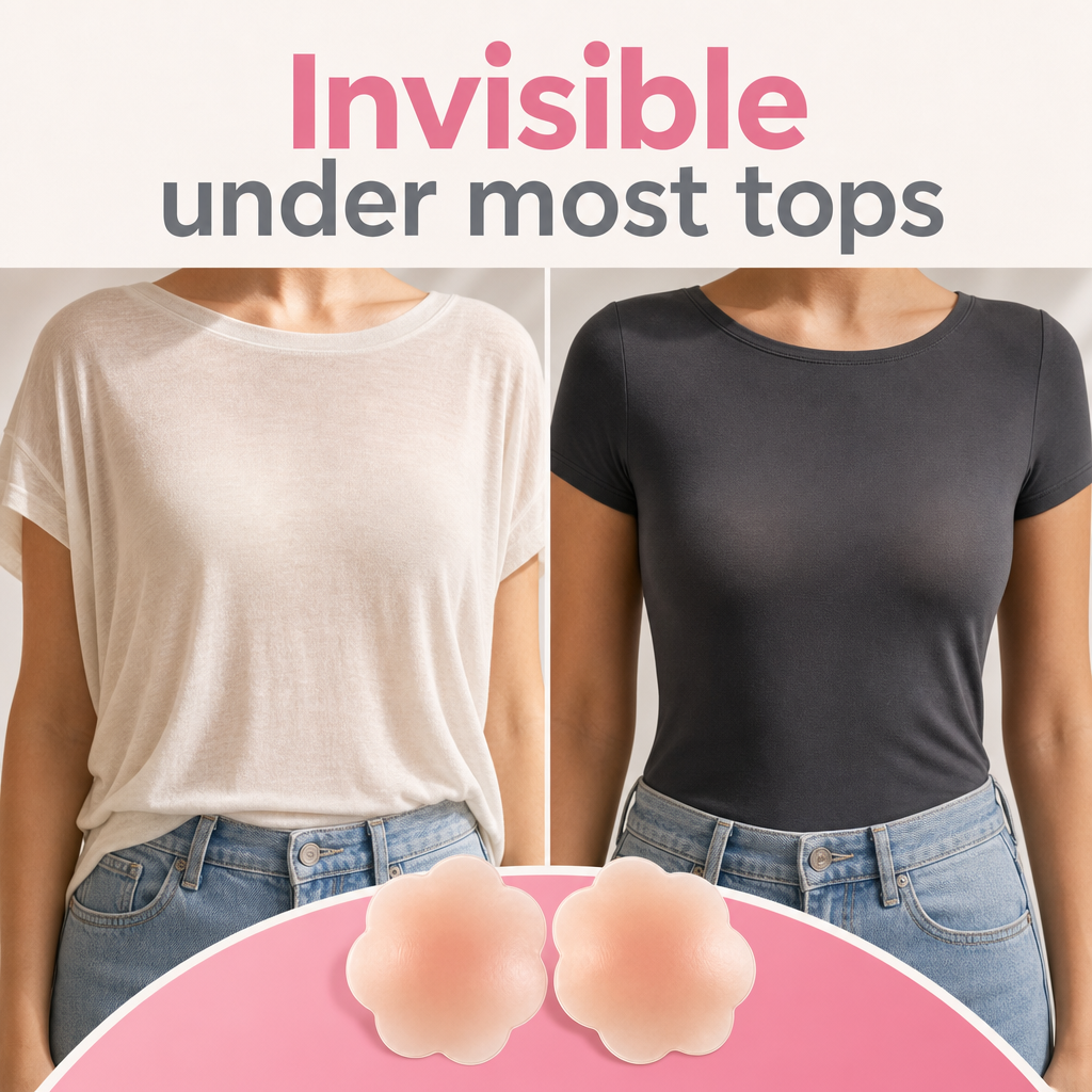 Nipplomats Pasties: Reusable Silicone Nipple Covers Breast Petals