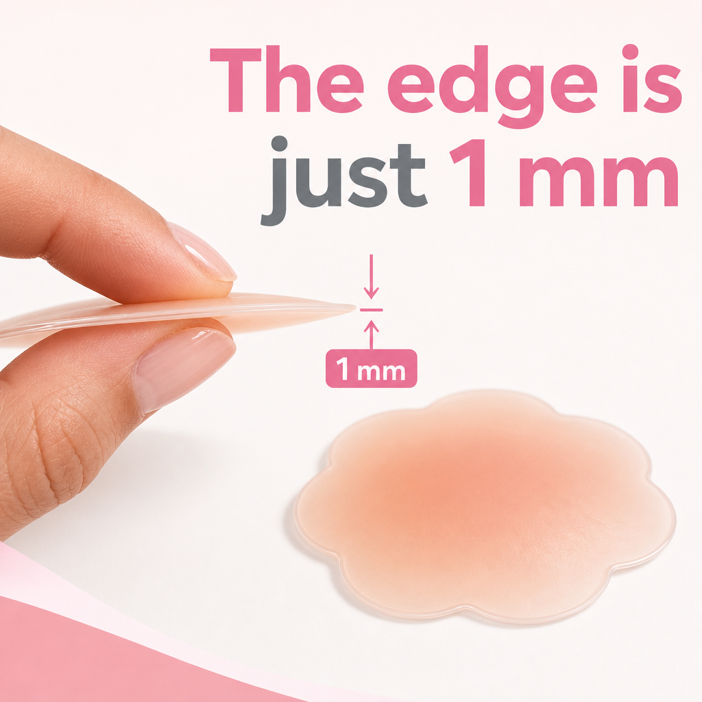 Nipplomats Pasties: Reusable Silicone Nipple Covers Breast Petals