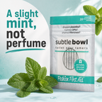 Subtle Bowl Toilet Odor Dissolving Sheets, Non-liquid for Travel, Mint