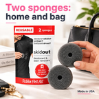 Skid Out Dry Deodorant, Toothpaste, Makeup Remover Sponges for Clothes