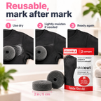 Skid Out Dry Deodorant, Toothpaste, Makeup Remover Sponges for Clothes