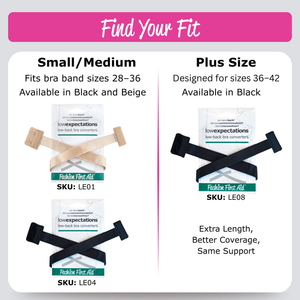 Fashion First Aid Low Expectations: Low Back Bra Converters