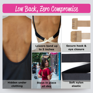 Fashion First Aid Low Expectations: Low Back Bra Converters