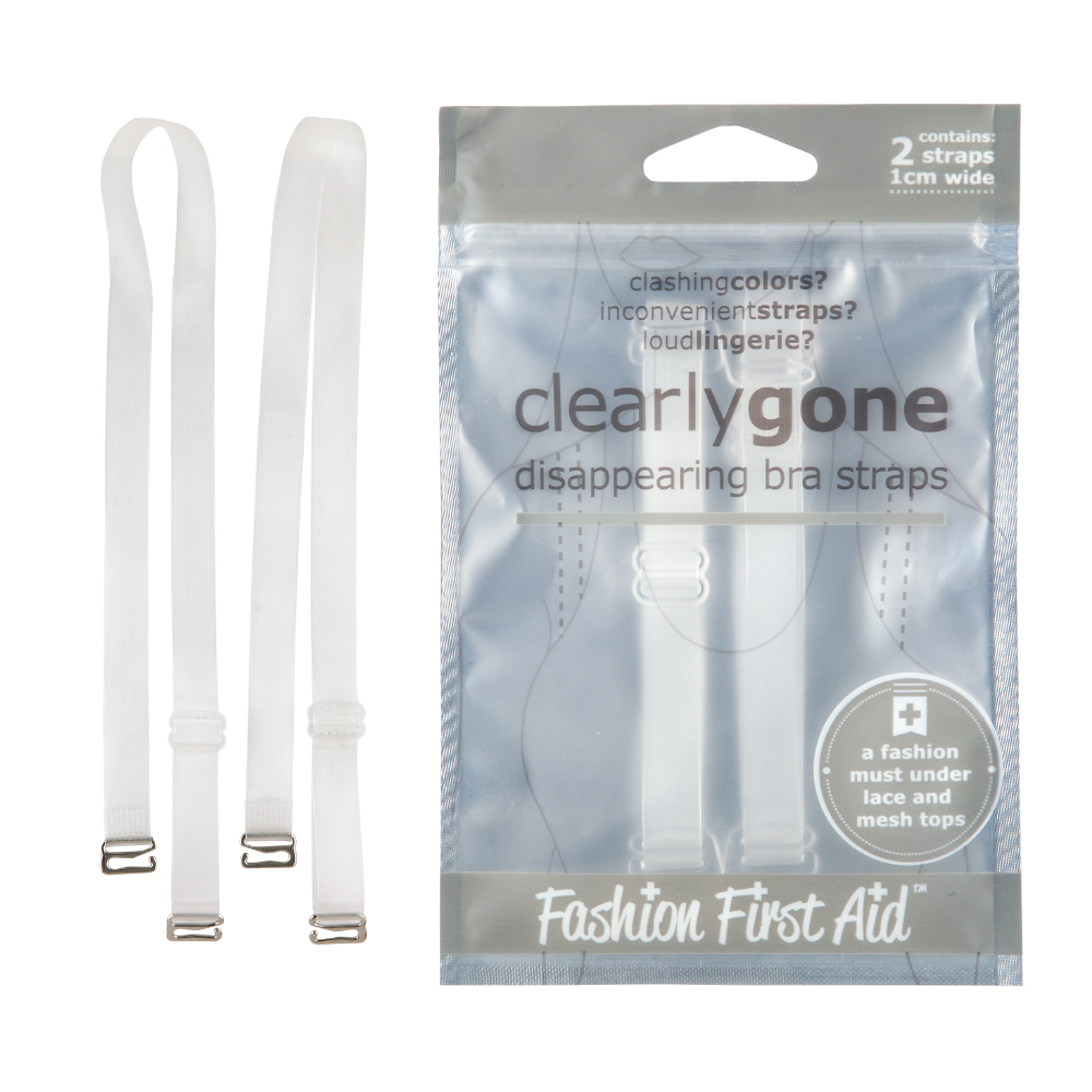 Clearly Gone: disappearing bra straps