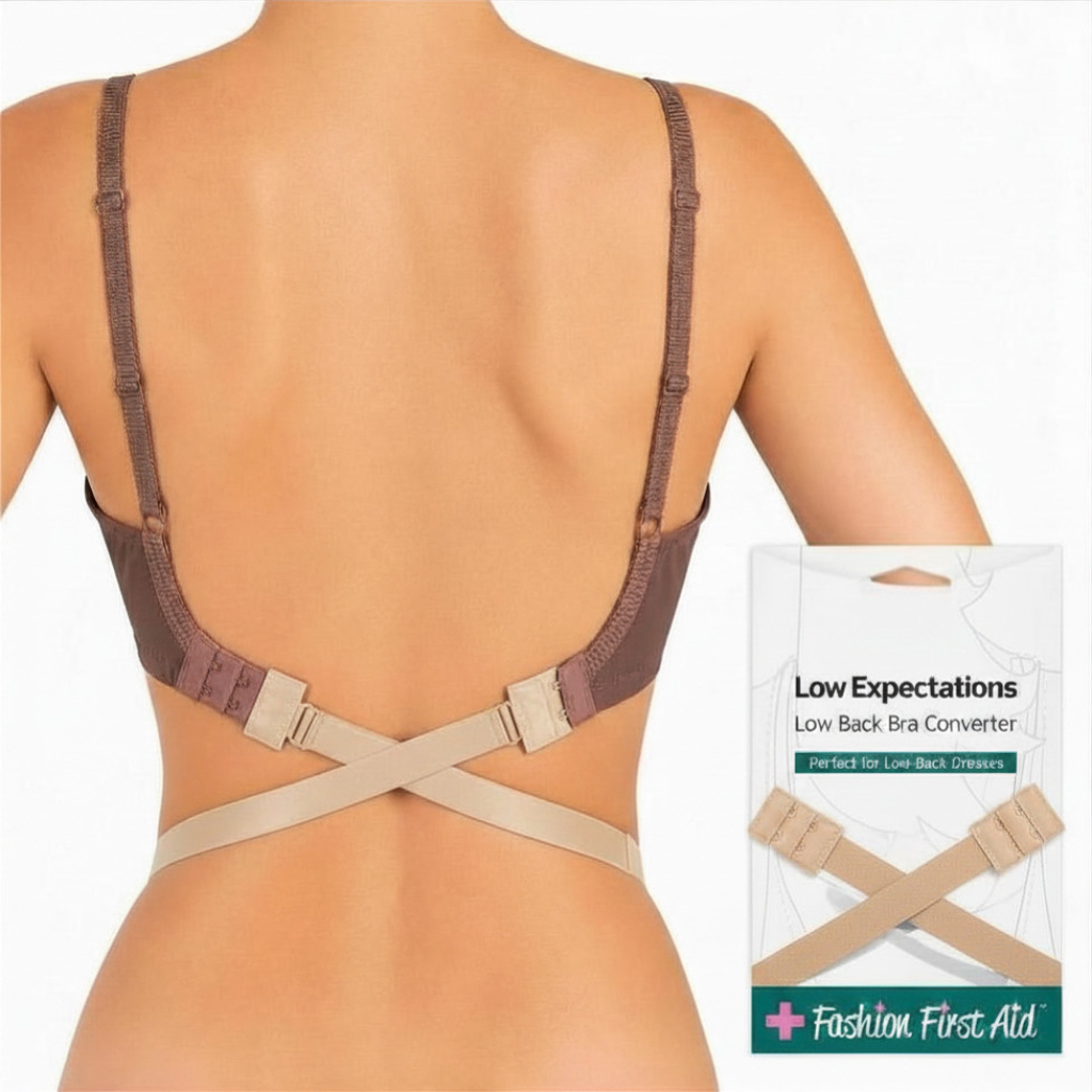Fashion First Aid Low Expectations: Low Back Bra Converters