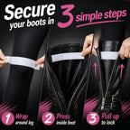 Boot Stay Hook/Loop No Sag Prevents Falling Down, Keep Tall Boots Up