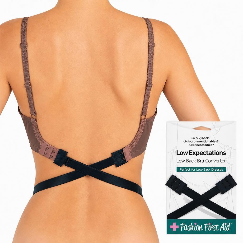 Fashion First Aid Low Expectations: Low Back Bra Converters