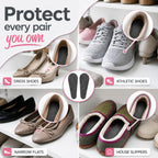 Flat Liners Thin Activated Carbon Charcoal Odor Control for Stinky Shoes