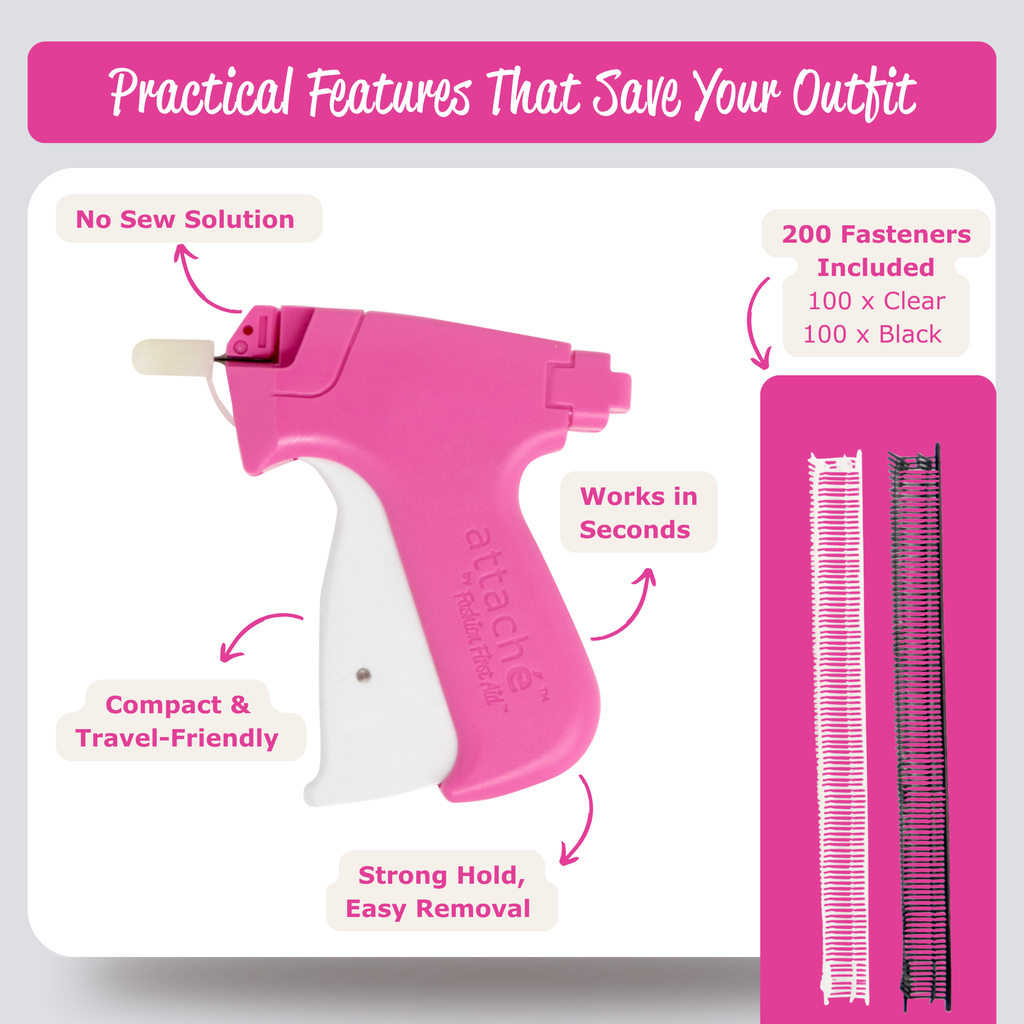 Compact no sew button repair tool for your purse
