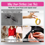 Reusable magnetic clothing fasteners for everyday wear