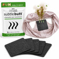 Subtle Butt Disposable Flatulence Odor Pads, Charcoal for Farts, 5 Count