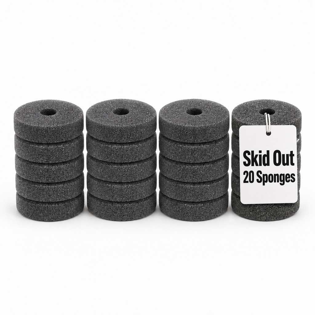 Skid Out Dry Deodorant, Toothpaste, Makeup Remover Sponges for Clothes