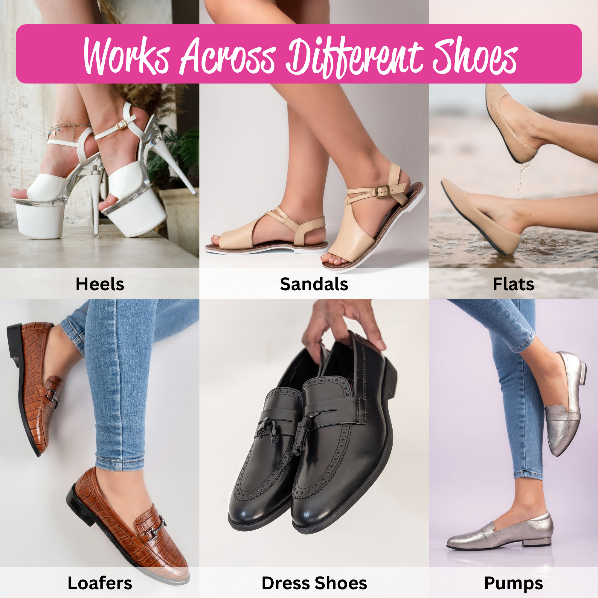 Best shoe grip pads for smooth sole footwear