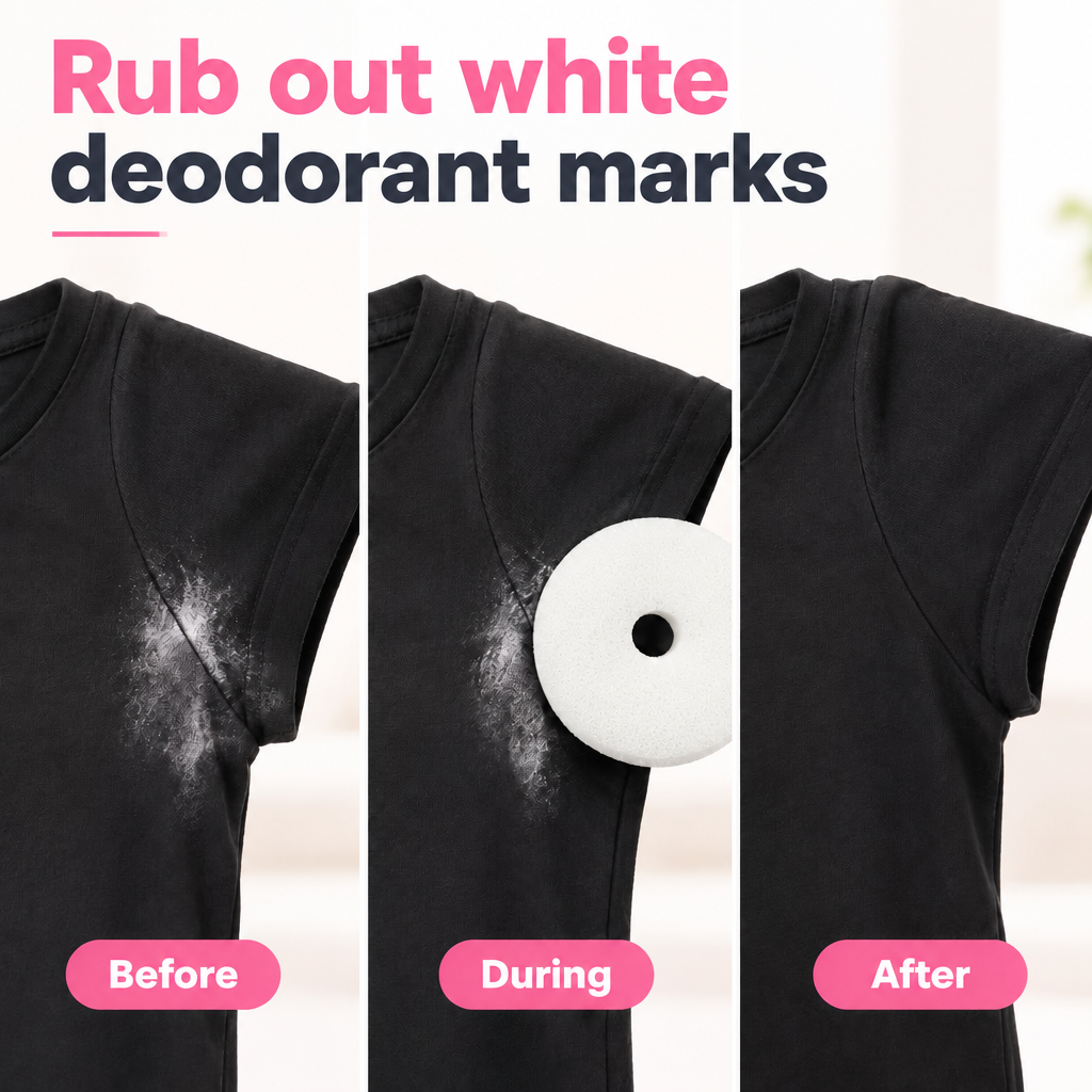 Skid Out Dry Deodorant, Toothpaste, Makeup Remover Sponges for Clothes