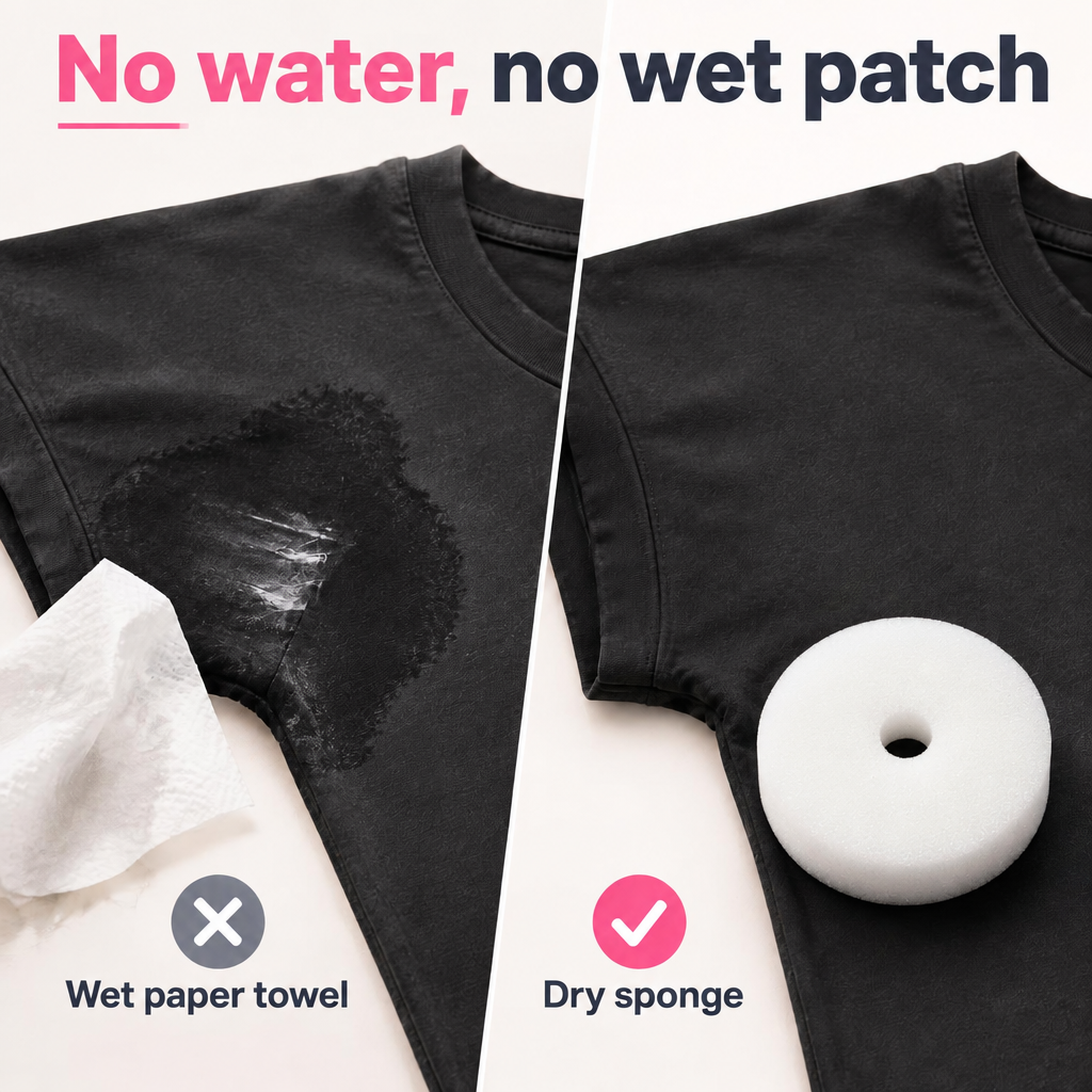 Skid Out Dry Deodorant, Toothpaste, Makeup Remover Sponges for Clothes