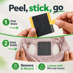 Subtle Butt Disposable Flatulence Odor Pads, Charcoal for Farts, 5 Count