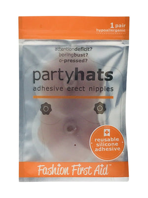 Party Hats- adhesive erect areolae silicon nipple pad