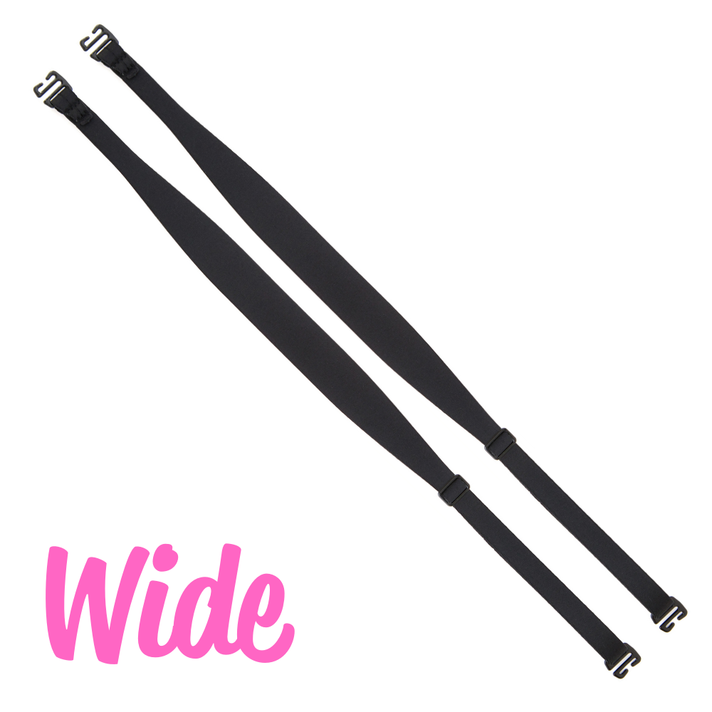 Fashion First Aid Wide Replacement Bra Straps, Soft Adjustable