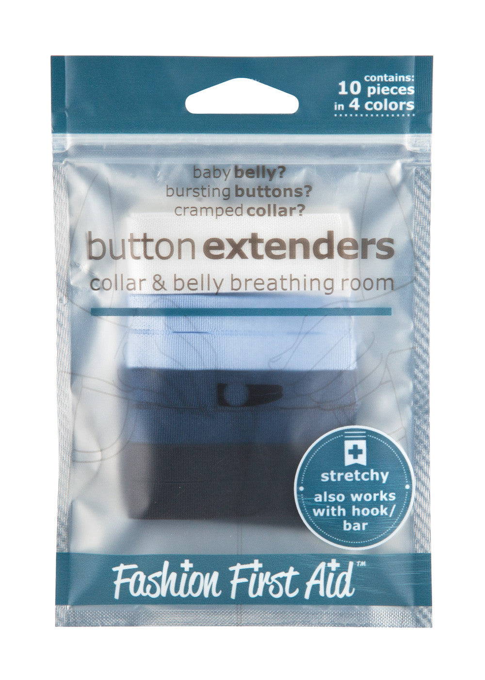 10 Pieces Waistband Extenders Elastic Button Waist Extender Pants Hook  Extend
