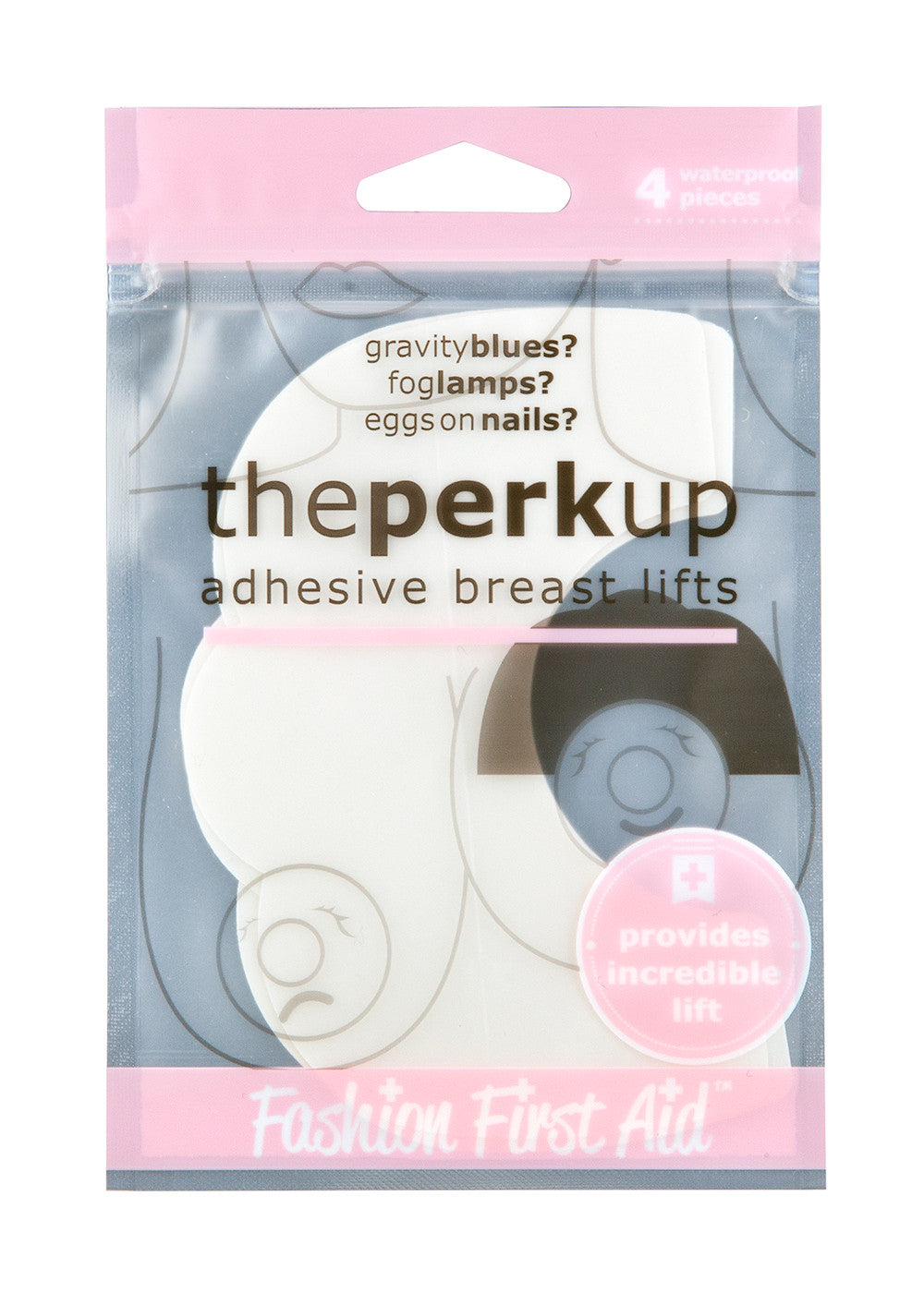 The Perk Up- no bra perky adhesive breast lift pads 
