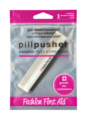 Pill pusher- sweater pill and fuzz remover