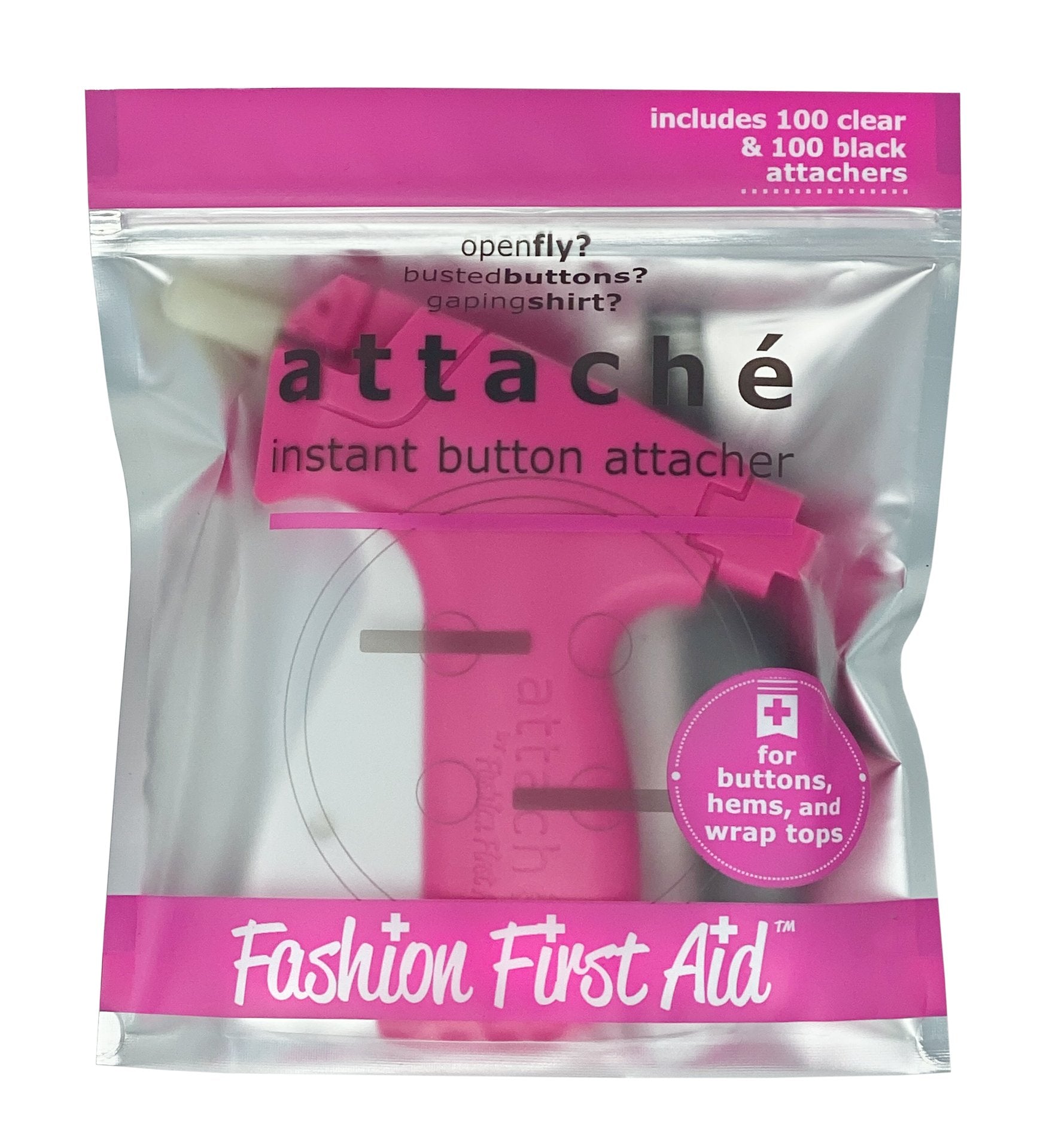 Attaché- DIY clothing button and hem repair kit