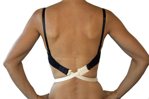 JUST BEHAVIOR Low Back Bra Converter Adjustable Strap Extender Backless Bra  Strap Converter for Backless Dress