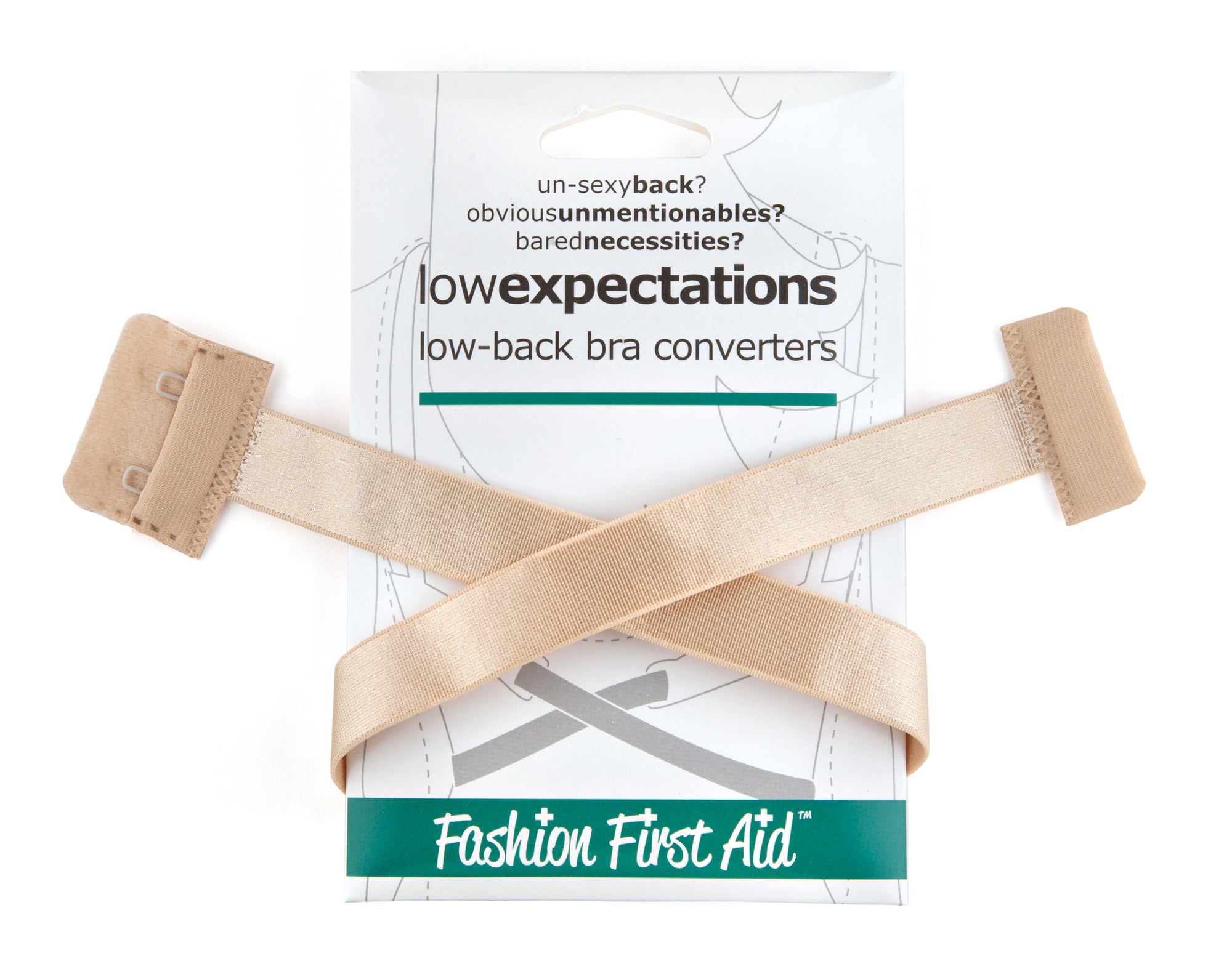 Low Expectations- no show low back bra converter