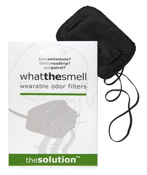 What The Smell- wearable nose odor filter gag gift