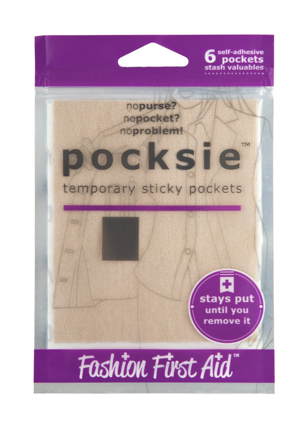 Pocksie: temporary sticky pocket